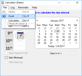 Dates Calculator screenshot 2