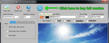 Datetime Imprint Pro screenshot