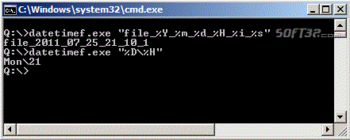 DateTimeF screenshot 2
