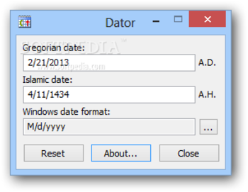 Dator screenshot