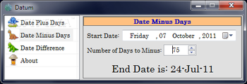Datum screenshot 2