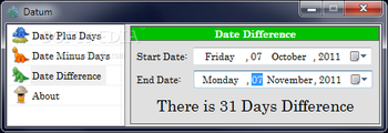 Datum screenshot 3