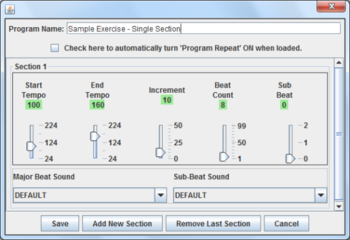 DavesMetronome screenshot 2