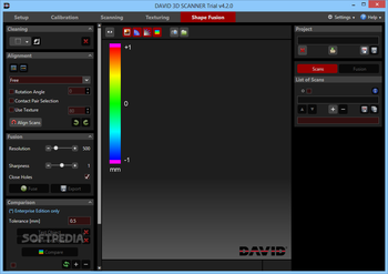 DAVID 3D Scanner screenshot 5