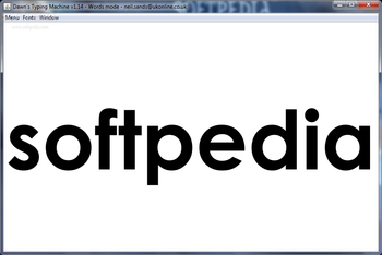 Dawn's Typing Machine screenshot