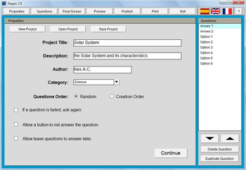 Daypo Online Tests screenshot