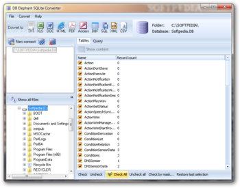 DB Elephant SQLite Converter screenshot
