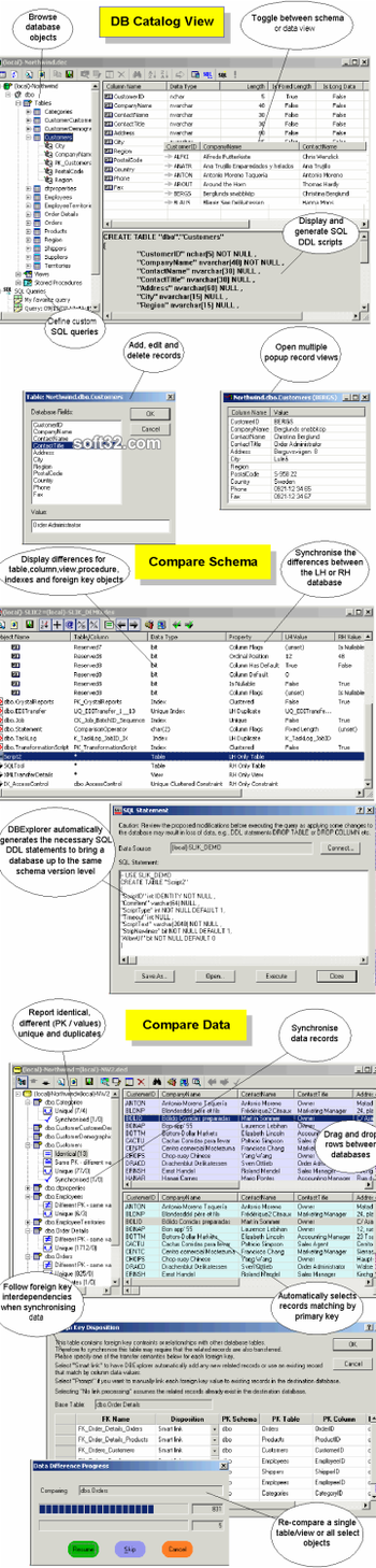 DB Explorer screenshot 2