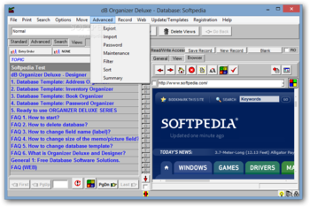 DB Organizer Deluxe screenshot 4