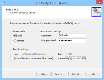 DB2 to MySQL screenshot 3