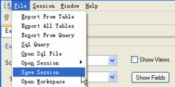 DB2ToExcel screenshot