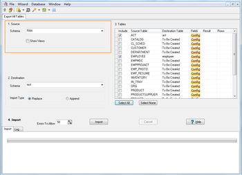 DB2ToSqlite screenshot 5