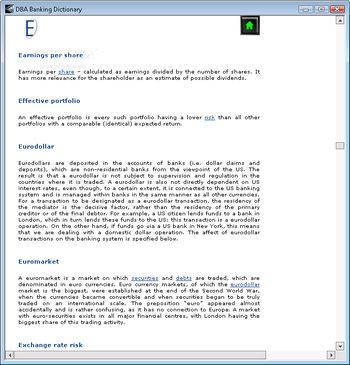 DBA Banking Dictionary screenshot 2