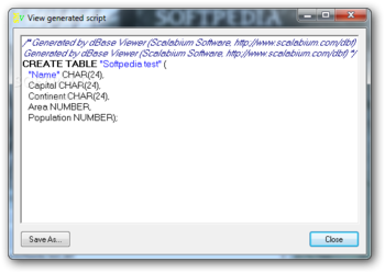 dBase viewer screenshot 6