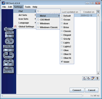 DBClient screenshot 3