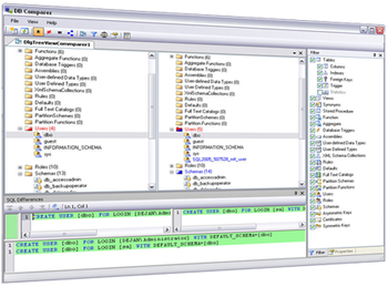 DBComparer screenshot