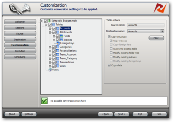 DBConvert for Access & MSSQL screenshot 3