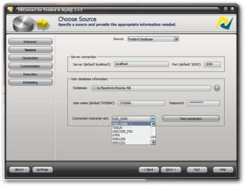 DBConvert for Firebird and MySQL screenshot 2