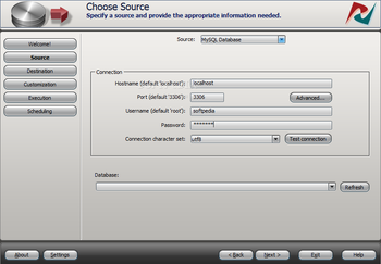 DBConvert for MS Access and MySQL screenshot