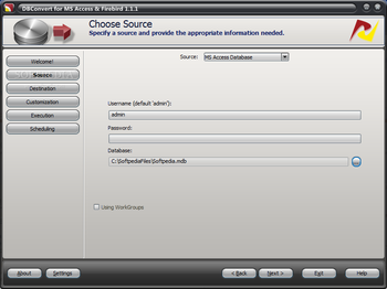 DBConvert for MS Access & Firebird screenshot