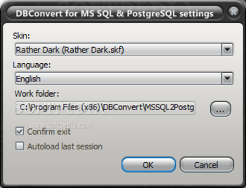 DBConvert for MS SQL & PostgreSQL screenshot 3