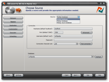 DBConvert for MSSQL & MySQL screenshot