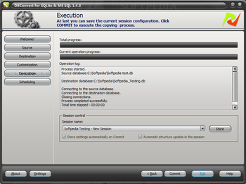 DBConvert for SQLite and MSSQL screenshot 3