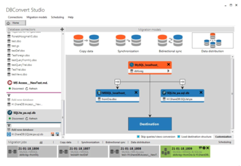 DBConvert Studio screenshot