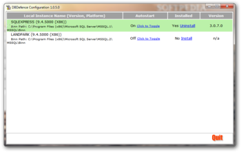 DbDefence Database Encryptor screenshot 3