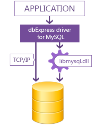 dbExpress driver for MySQL screenshot