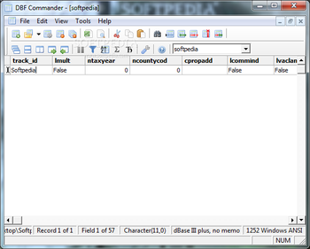 DBF Commander screenshot