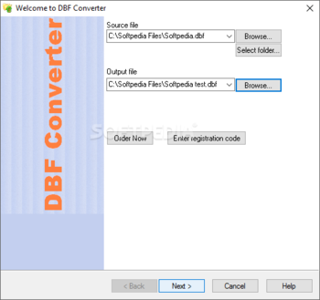 DBF Converter screenshot