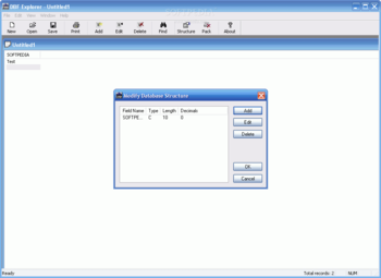 DBF Explorer screenshot 2