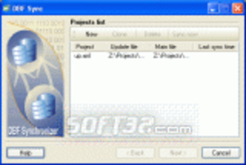 DBF Sync screenshot 2