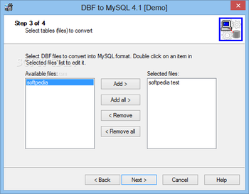 DBF-to-MySQL screenshot 4