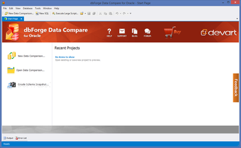 dbForge Data Compare for Oracle - Standard Edition screenshot