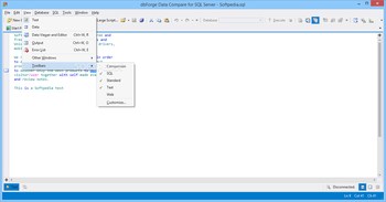 dbForge Data Compare for SQL Server screenshot 2