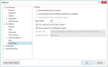 dbForge Data Generator for MySQL screenshot 17