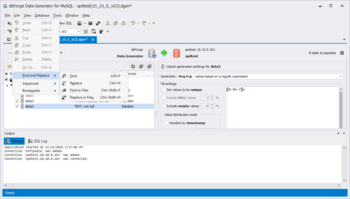 dbForge Data Generator for MySQL screenshot 5