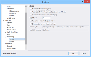 dbForge Data Generator for Oracle screenshot 21