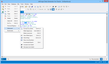 dbForge Data Generator for Oracle screenshot 3