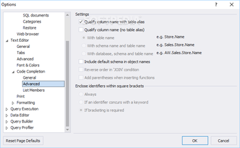 dbForge Query Builder for SQL Server screenshot 28