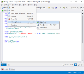 dbForge Schema Compare for Oracle screenshot 4
