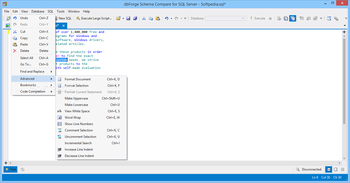 dbForge Schema Compare for SQL Server screenshot 2
