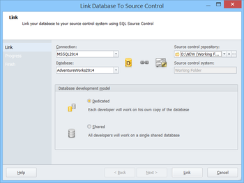 dbForge Source Control for SQL Server screenshot