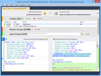 dbForge Source Control for SQL Server screenshot 2