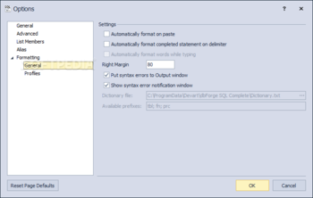 dbForge SQL Complete Express screenshot 6