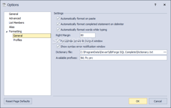 dbForge SQL Complete Standard screenshot 12