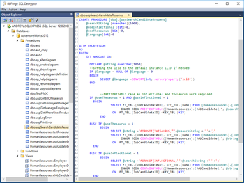 dbForge SQL Decryptor screenshot 5