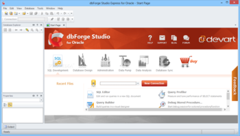 dbForge Studio Express for Oracle screenshot